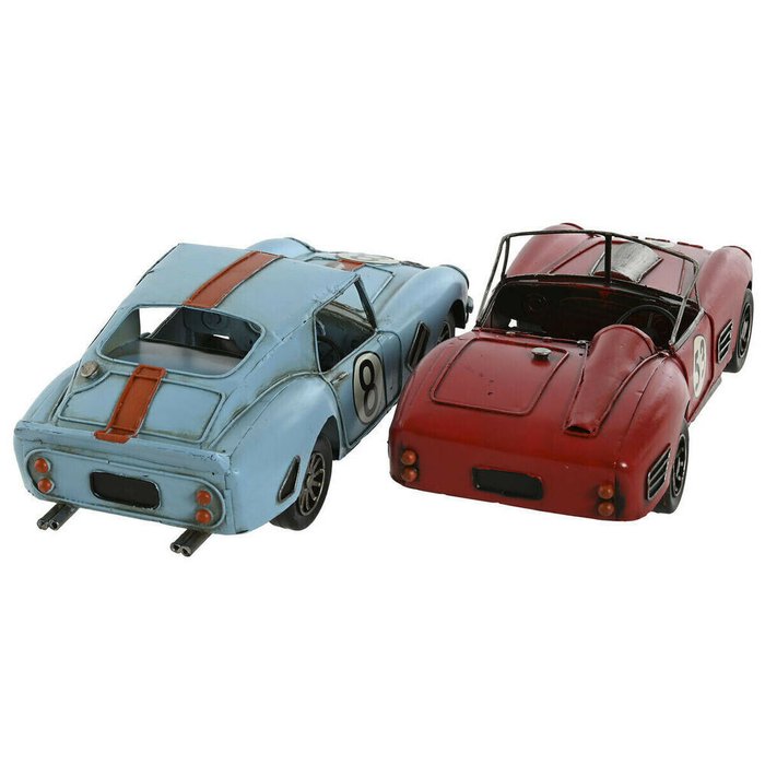 Декоративная фигура Синий Красный Vintage 31 x 12 x 9 cm (2 штук) - купить Фигуры и статуэтки по цене 7845.0 Декоративная фигура Синий Красный Vintage 31 x 12 x 9 cm (2 штук) - купить Фигуры и статуэтки по цене 7845.0