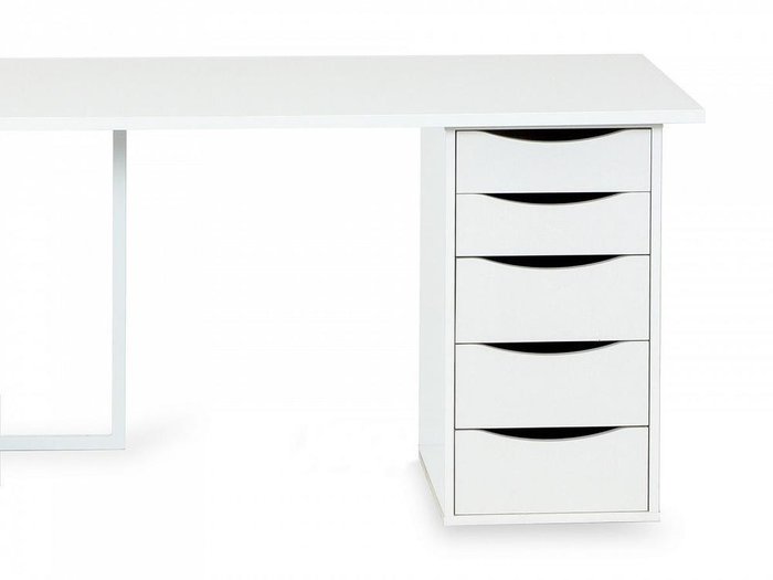 Письменный стол Board белого цвета - лучшие Письменные столы в INMYROOM