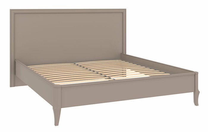 Кровать Онтарио 180х200 серо-бежевого цвета - лучшие Кровати для спальни в INMYROOM