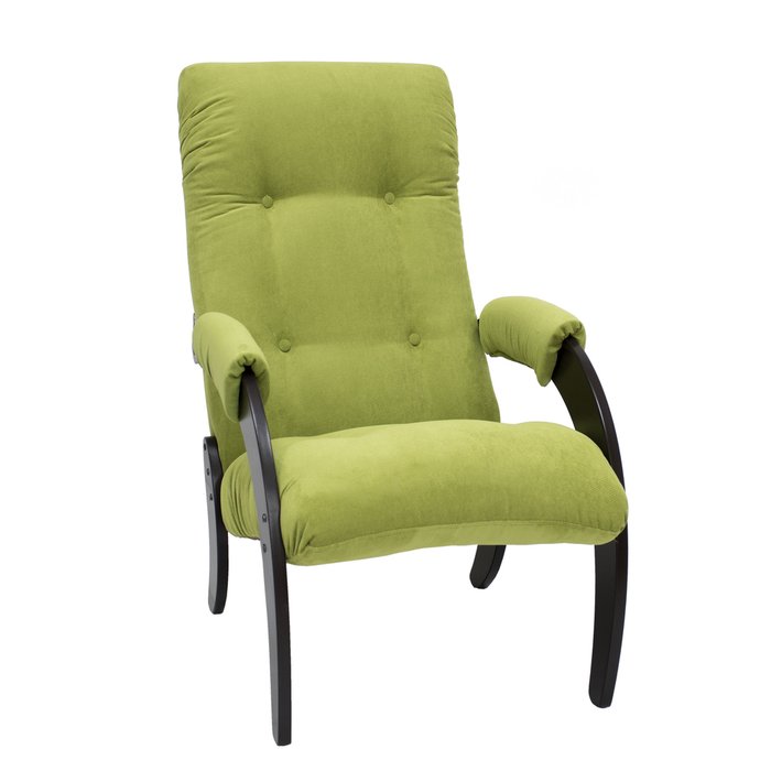 Кресло для отдыха Модель 61 с обивкой VeronaAppleGreen