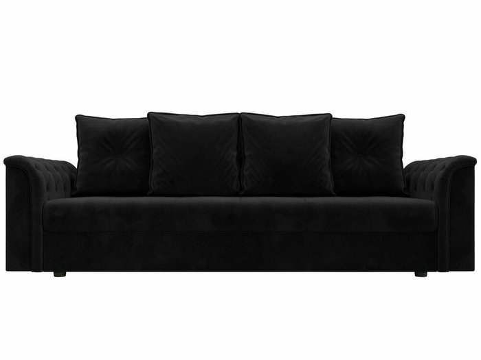 Диван-кровать Сиеста черного цвета - купить Прямые диваны по цене 41999.0