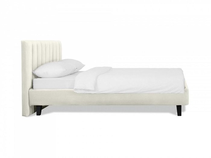 Кровать Queen Sofia L 160х200 светло-серого цвета - лучшие Кровати для спальни в INMYROOM