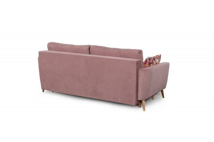 Диван-кровать Калгари розового цвета - лучшие Прямые диваны в INMYROOM