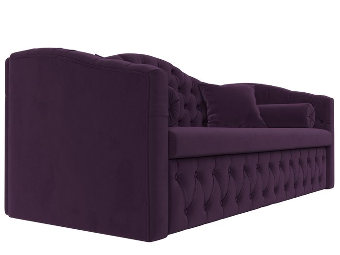 Прямой диван-кровать Мечта фиолетового цвета - лучшие Прямые диваны в INMYROOM