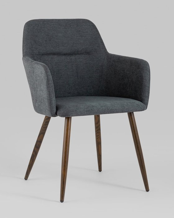 Стул Кинг серого цвета - купить Обеденные стулья по цене 11990.0