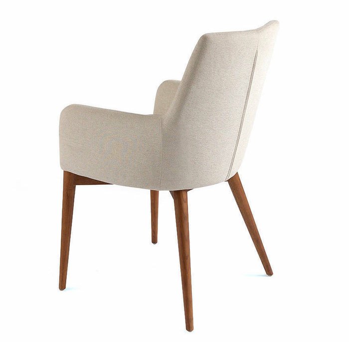 Кресло Espacio кремового цвета - лучшие Обеденные стулья в INMYROOM