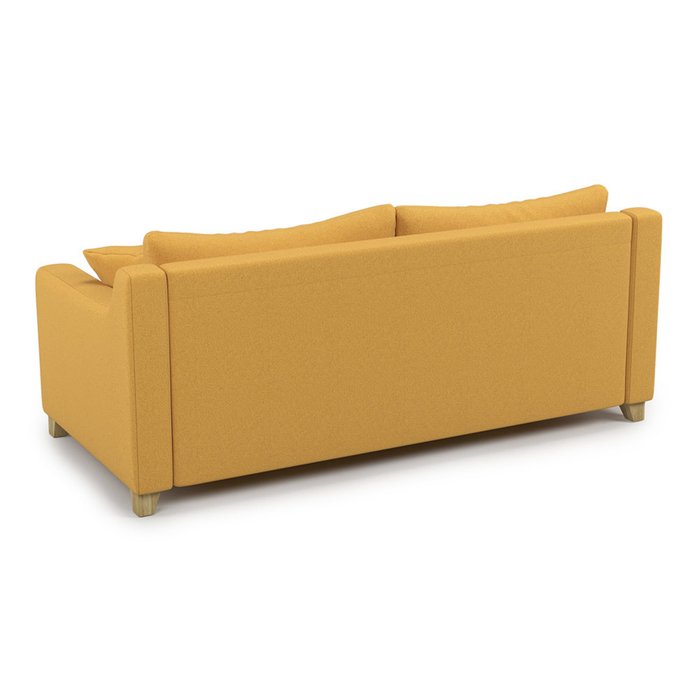 Диван-кровать Mendini SFR (204) желтого цвета - лучшие Прямые диваны в INMYROOM