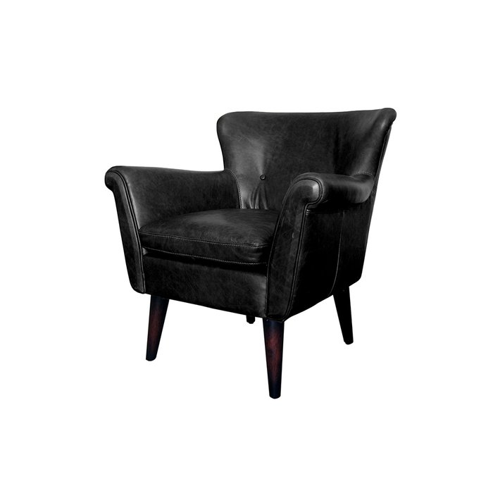 Кресло черного цвета