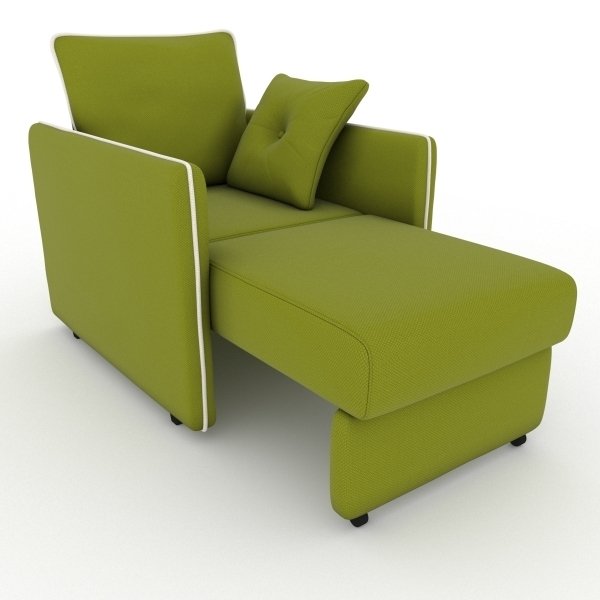 Кресло-кровать Cardinal зеленого цвета - купить Интерьерные кресла по цене 9700.0