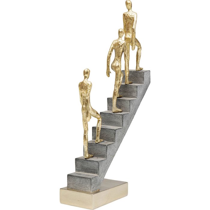 Статуэтка Climbing Man золотого цвета - купить Фигуры и статуэтки по цене 10577.0