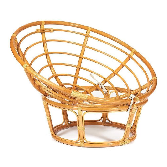 Садовое кресло Papasan светло-бежевого цвета - купить Садовые кресла по цене 21680.0