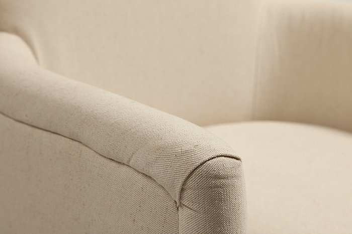 Кресло Balloon Armchair Белый Лен - купить Интерьерные кресла по цене 74000.0