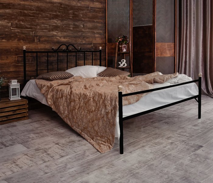 Кровать Оливия 160х200 черного цвета - лучшие Кровати для спальни в INMYROOM