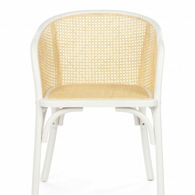 Стул Noris бежево-белого цвета - лучшие Обеденные стулья в INMYROOM