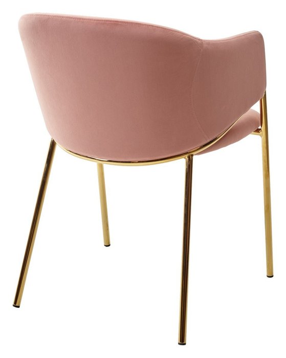 Стул Dill розового цвета - лучшие Обеденные стулья в INMYROOM