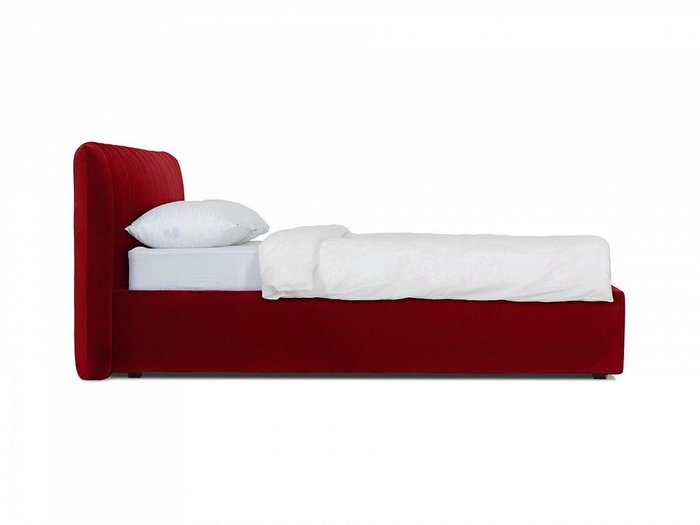 Кровать Queen Anastasia Lux бордового цвета 160х200 с подъемным механизмом - лучшие Кровати для спальни в INMYROOM
