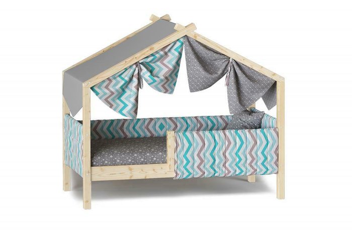 Кровать Ассоль 160х70 бежевого цвета - лучшие Одноярусные кроватки в INMYROOM