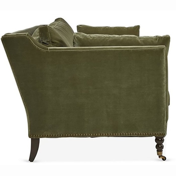 Диван Madeline Sofa зеленого цвета - лучшие Прямые диваны в INMYROOM