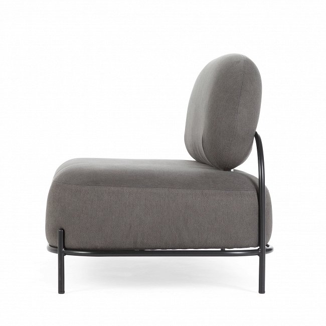 Дизайнерский диван Pawai темно-серого цвета - купить Прямые диваны по цене 43157.0
