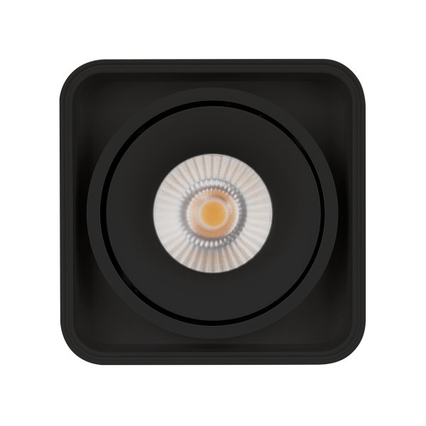 Накладной светильник SP-CUBUS 036052 (алюминий, цвет черный) - лучшие Накладные споты в INMYROOM