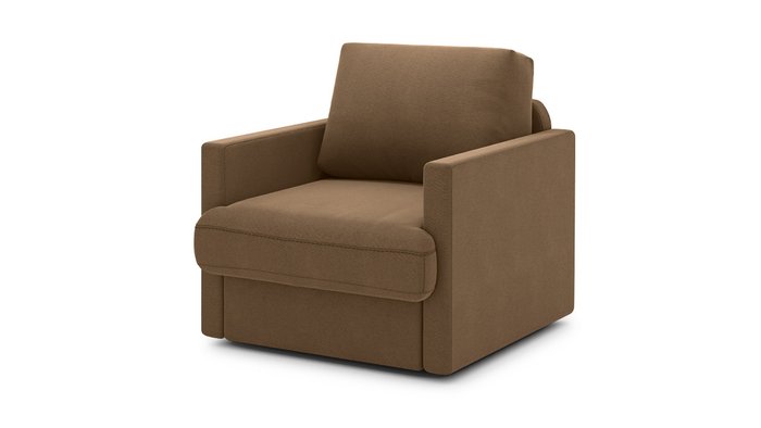 Кресло-кровать Стелф 2 коричневого цвета