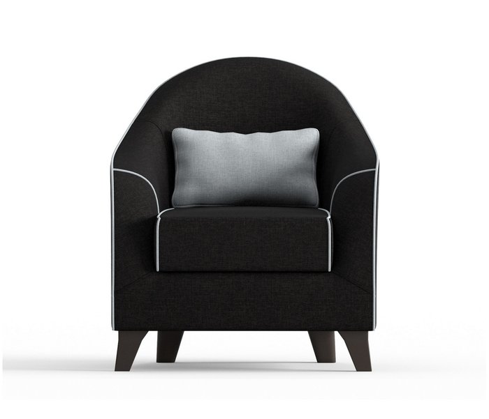 Кресло Бемоль черного цвета - купить Интерьерные кресла по цене 12490.0