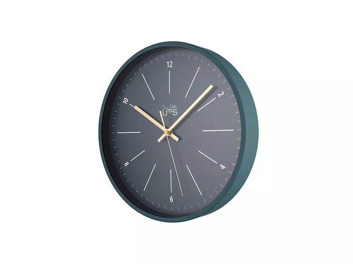 Часы настенные UTS темно-зеленого цвета - купить Часы по цене 3990.0