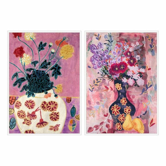 Картина DKD Home Decor Кувшин современный (53 x 4,3 x 73 cm) (2 штук)