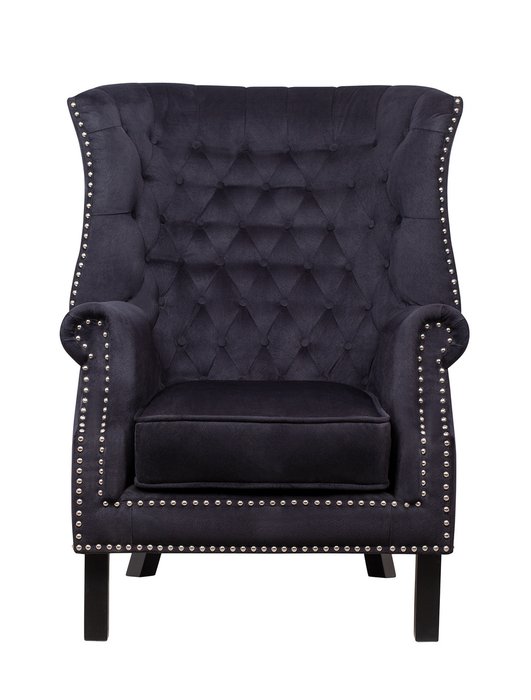 Кресло Teas черного цвета - купить Интерьерные кресла по цене 70100.0