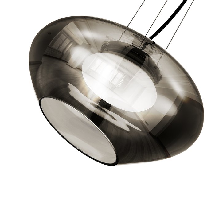 Светильник подвесной ST-Luce Латунь/Дымчатый, Белый LED 1*10W 3000K FORAY - лучшие Подвесные светильники в INMYROOM