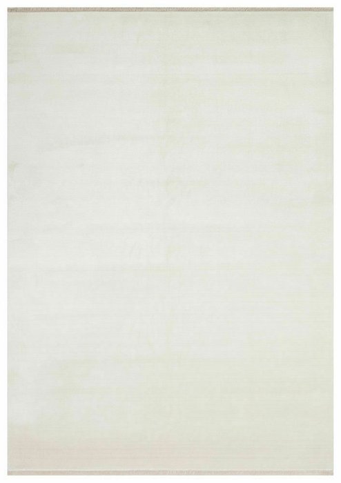 Ковер Dali 160х230 белого цвета с бахромой