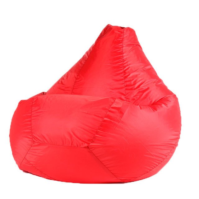 Кресло-мешок XL красного цвета (оксфорд)