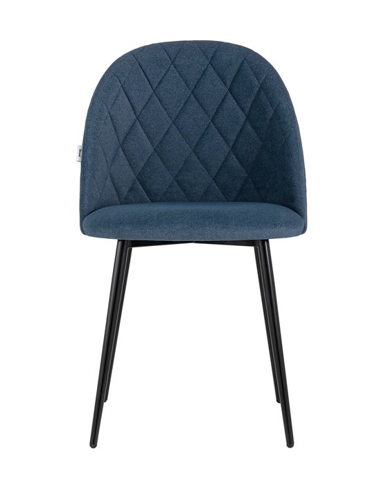 Стул Марсель темно-синего цвета - купить Обеденные стулья по цене 19960.0
