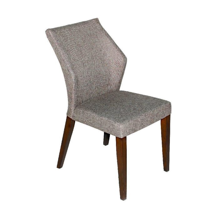 Кресло серо-коричневого цвета