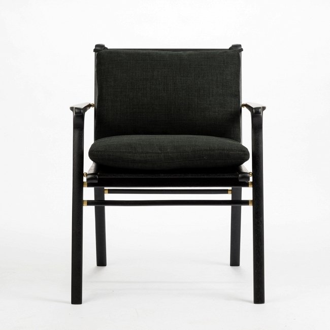 Стул Ren черного цвета  - купить Обеденные стулья по цене 78486.0