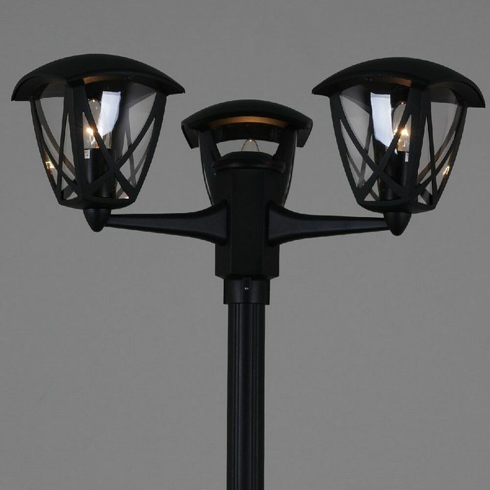 Наземный уличный светильник 08302-0.7-001SJ BK черного цвета - лучшие Наземные светильники в INMYROOM