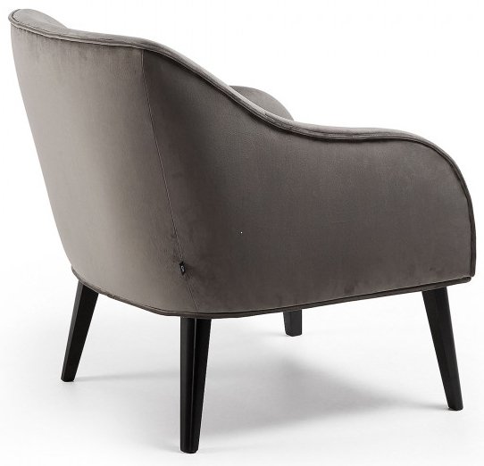Кресло Lobby серого цвета - лучшие Интерьерные кресла в INMYROOM