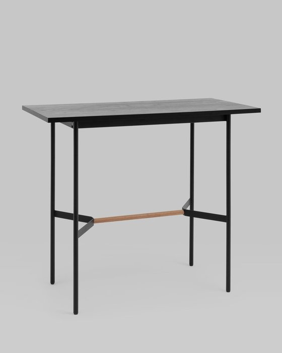 Стол барный Knobb черного цвета - купить Барные столы по цене 22790.0