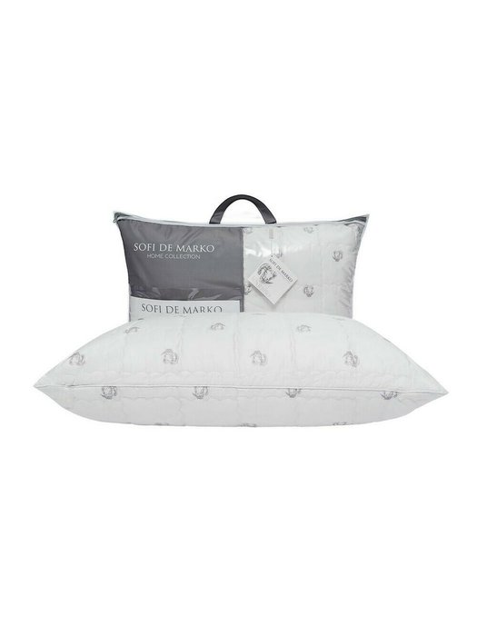 Подушка Merino wool 50х70 белого цвета - лучшие Подушки для сна в INMYROOM