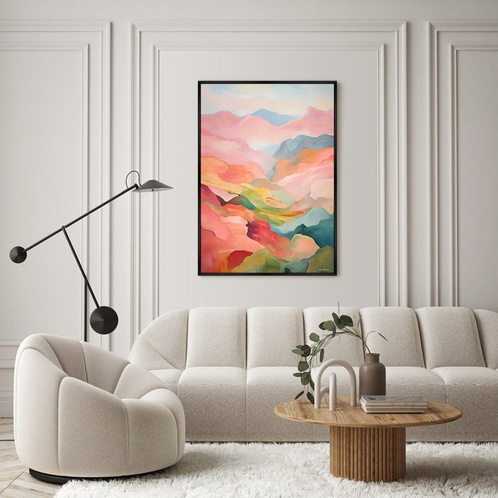 Репродукция картины Landscape collection, The hills, No 2, 2024г. - лучшие Картины в INMYROOM