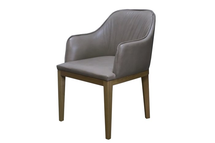 Полукресло Nero серого цвета - купить Интерьерные кресла по цене 25530.0