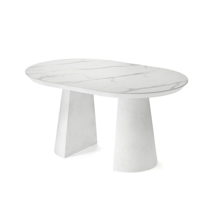 Стол раздвижной Каcтула ХL белого цвета - купить Обеденные столы по цене 157651.0