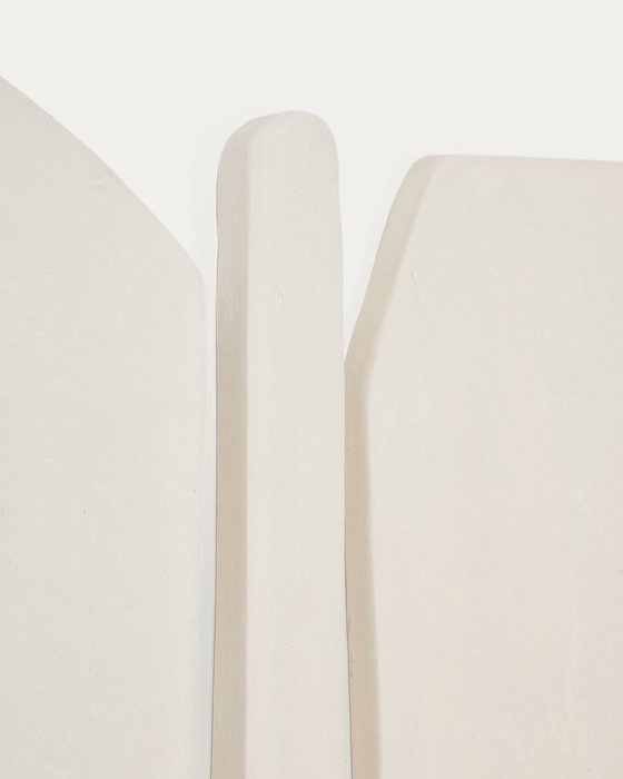 Комплект из четырех настенных панно Siluna белого цвета - лучшие Декор стен в INMYROOM