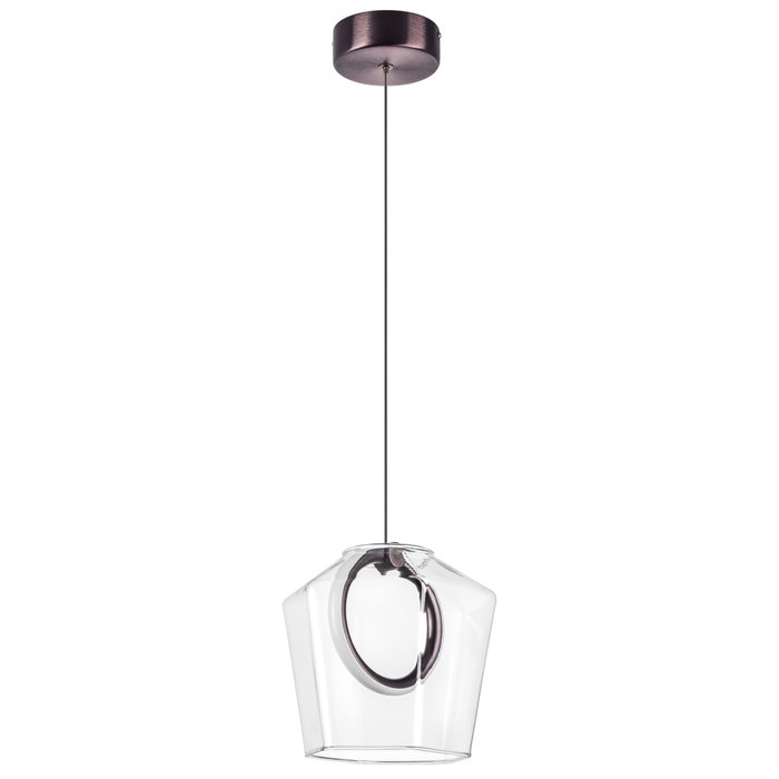 Люстра CARAMELLO LED 6W 130LM КОФЕЙНЫЙ/ПРОЗРАЧНЫЙ 3000K Люстра CARAMELLO LED 6W 130LM КОФЕЙНЫЙ/ПРОЗРАЧНЫЙ 3000K