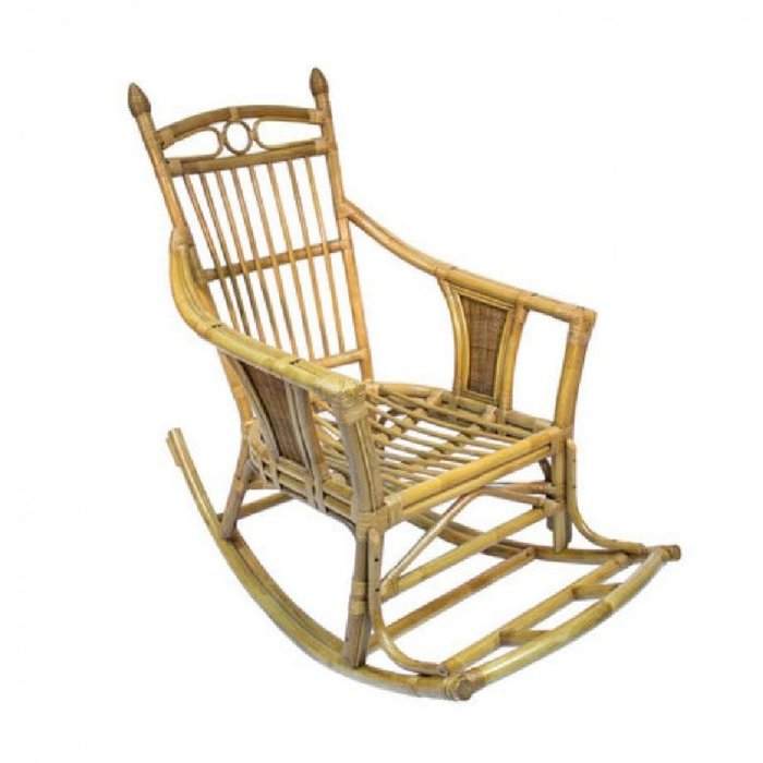 Кресло-качалка Chita с подушкой  мед - купить Садовые кресла по цене 15504.0