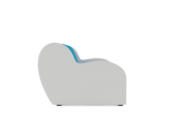 Кресло-кровать Барон сине-белого цвета - лучшие Интерьерные кресла в INMYROOM