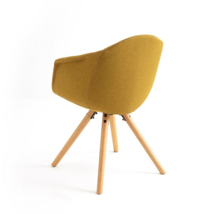 Обеденное кресло Asting желтого цвета - купить Обеденные стулья по цене 19889.0