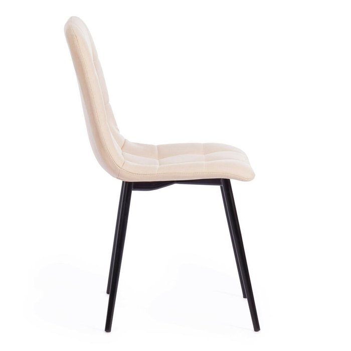 Обеденный стул Chilly Max бежевого цвета - купить Обеденные стулья по цене 3780.0
