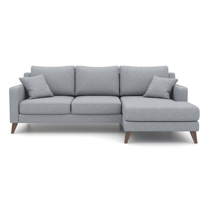 Угловой диван-кровать Mendini EKH серого цвета - купить Угловые диваны по цене 92400.0