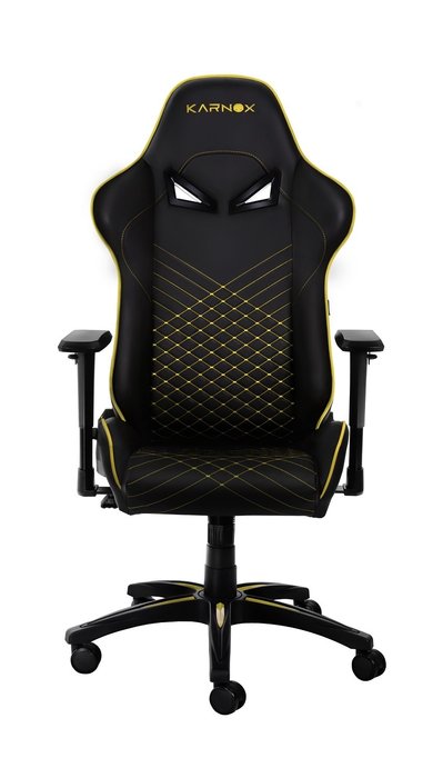 Премиум игровое кресло Hero черно-желтого цвета - купить Офисные кресла по цене 19990.0